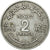 Moneta, Marocco, Mohammed V, 2 Francs, 1951, Paris, BB, Alluminio, KM:47