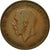 Münze, Großbritannien, George V, Penny, 1928, SGE+, Bronze, KM:838