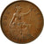 Coin, Great Britain, George V, Penny, 1927, EF(40-45), Bronze, KM:826