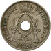Moneda, Bélgica, 25 Centimes, 1926, BC+, Cobre - níquel, KM:69