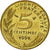 Monnaie, France, Marianne, 5 Centimes, 1998, Paris, TB+, Aluminum-Bronze, KM:933