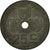 Moneta, Belgia, 25 Centimes, 1943, EF(40-45), Cynk, KM:131