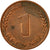 Moneta, Niemcy - RFN, Pfennig, 1970, Hambourg, VF(20-25), Miedź platerowana