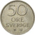 Munten, Zweden, Gustaf VI, 50 Öre, 1973, FR+, Copper-nickel, KM:837