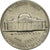 Coin, United States, Jefferson Nickel, 5 Cents, 1964, U.S. Mint, Denver