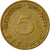 Münze, Bundesrepublik Deutschland, 5 Pfennig, 1968, Stuttgart, SS, Brass Clad