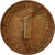 Moneta, GERMANIA - REPUBBLICA FEDERALE, Pfennig, 1950, Munich, MB+, Acciaio