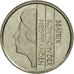 Monnaie, Pays-Bas, Beatrix, 25 Cents, 1992, TTB+, Nickel, KM:204