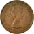 Münze, Großbritannien, Elizabeth II, Penny, 1964, S+, Bronze, KM:897