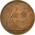 Münze, Großbritannien, Elizabeth II, Penny, 1964, S+, Bronze, KM:897