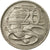 Monnaie, Australie, Elizabeth II, 20 Cents, 1976, TTB, Copper-nickel, KM:66