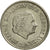 Munten, Nederland, Juliana, 25 Cents, 1965, ZF, Nickel, KM:183