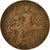 Moneta, Francja, Dupuis, 10 Centimes, 1912, Paris, VF(30-35), Bronze, KM:843, Le