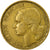 Moneda, Francia, Guiraud, 50 Francs, 1953, Paris, BC+, Aluminio - bronce