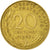 Moneta, Francia, Marianne, 20 Centimes, 1963, Paris, MB+, Alluminio-bronzo