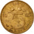 Munten, Nederland, Juliana, 5 Cents, 1960, FR, Bronze, KM:181