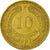 Monnaie, Chile, 10 Centesimos, 1967, TB+, Aluminum-Bronze, KM:191