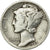 Monnaie, États-Unis, Mercury Dime, Dime, 1942, U.S. Mint, Philadelphie, TTB