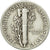 Monnaie, États-Unis, Mercury Dime, Dime, 1942, U.S. Mint, Philadelphie, TTB