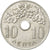 Munten, Griekenland, 10 Lepta, 1966, FR+, Aluminium, KM:78