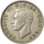 Moneda, Gran Bretaña, George VI, 1/2 Crown, 1948, MBC, Cobre - níquel, KM:866