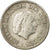 Munten, Nederland, Juliana, 25 Cents, 1966, FR+, Nickel, KM:183