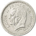 Munten, Monaco, Louis II, Franc, Undated (1943), Poissy, ZF, Aluminium, KM:120