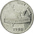 Coin, INDIA-REPUBLIC, 50 Paise, 1988, AU(55-58), Stainless Steel, KM:69