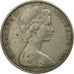 Moneta, Australia, Elizabeth II, 20 Cents, 1966, MB, Rame-nichel, KM:66