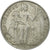 Moneda, Polinesia francesa, 5 Francs, 1987, Paris, BC+, Aluminio, KM:12