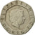 Moneta, Wielka Brytania, Elizabeth II, 20 Pence, 1998, EF(40-45), Miedź-Nikiel