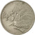 Moneta, Indonesia, 50 Rupiah, 1971, EF(40-45), Miedź-Nikiel, KM:35