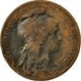 Moneda, Francia, Dupuis, 10 Centimes, 1907, Paris, BC+, Bronce, KM:843, Le