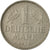 Coin, GERMANY - FEDERAL REPUBLIC, Mark, 1976, Karlsruhe, EF(40-45)