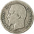 Coin, France, Napoleon III, Napoléon III, Franc, 1860, Paris, F(12-15), Silver
