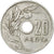 Moneta, Grecia, 20 Lepta, 1954, MB+, Alluminio, KM:79