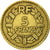 Moneda, Francia, Lavrillier, 5 Francs, 1946, Paris, MBC, Aluminio - bronce