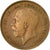 Coin, Great Britain, George V, Penny, 1917, VF(20-25), Bronze, KM:810