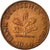 Moneta, GERMANIA - REPUBBLICA FEDERALE, Pfennig, 1949, Hambourg, MB+, Acciaio