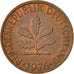 Münze, Bundesrepublik Deutschland, Pfennig, 1976, Karlsruhe, S+, Copper Plated