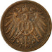 Moneta, GERMANIA - IMPERO, Wilhelm II, Pfennig, 1900, Stuttgart, BB, Rame, KM:10