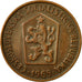 Moneta, Cecoslovacchia, 50 Haleru, 1963, BB, Bronzo, KM:55.1