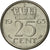 Münze, Niederlande, Juliana, 25 Cents, 1963, S+, Nickel, KM:183