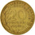 Moneta, Francia, Marianne, 20 Centimes, 1962, Paris, MB+, Alluminio-bronzo