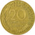 Moneta, Francja, Marianne, 20 Centimes, 1981, Paris, VF(30-35), Aluminium-Brąz