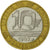 Moneda, Francia, Génie, 10 Francs, 1992, Paris, MBC, Bimetálico, KM:964.1, Le