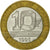 Moneda, Francia, Génie, 10 Francs, 1991, Paris, MBC, Bimetálico, KM:964.1, Le