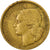 Moneda, Francia, Guiraud, 10 Francs, 1950, Beaumont - Le Roger, BC+, Aluminio -