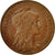 Moneda, Francia, Dupuis, 10 Centimes, 1921, Paris, MBC+, Bronce, KM:843, Le