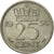 Münze, Niederlande, Juliana, 25 Cents, 1956, SS+, Nickel, KM:183